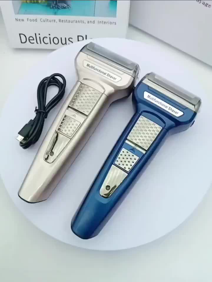 Afeitadora eléctrica para hombre, máquina de afeitar para cabeza
