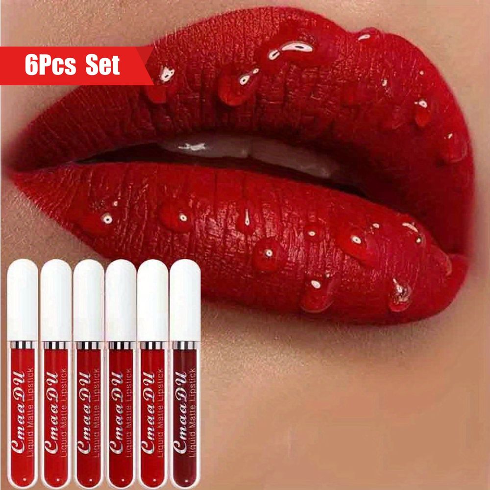 6pcs Waterproof Quick-Dry Liquid Makeup Brush Set