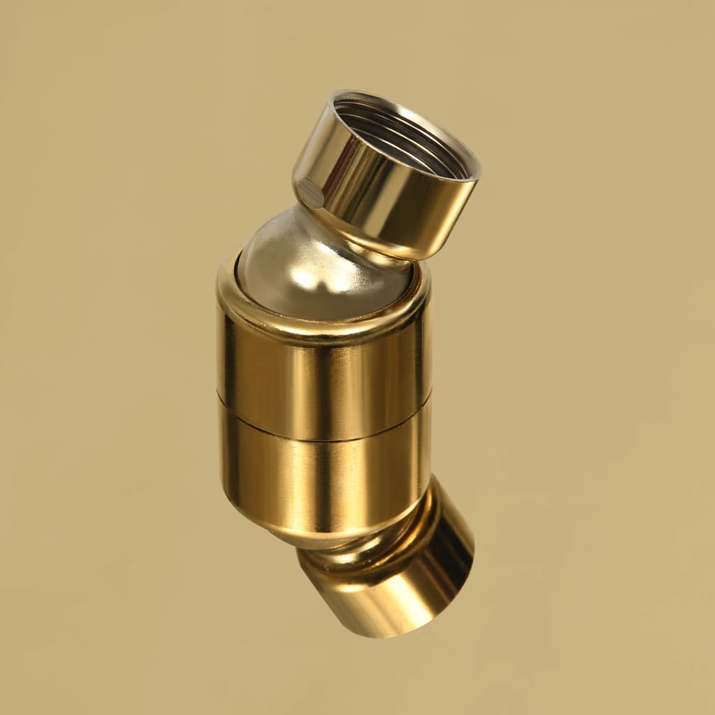 Modern Stainless Steel Rain Shower Head - 50cm Round Design
