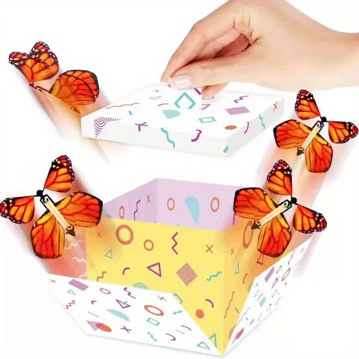 Caja Mariposas Voladoras