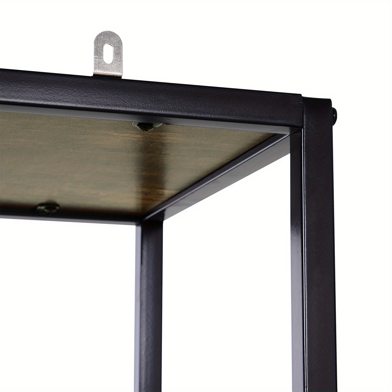 6-Tier Industrial Tall Bookcase with Steel Frame for Home Office