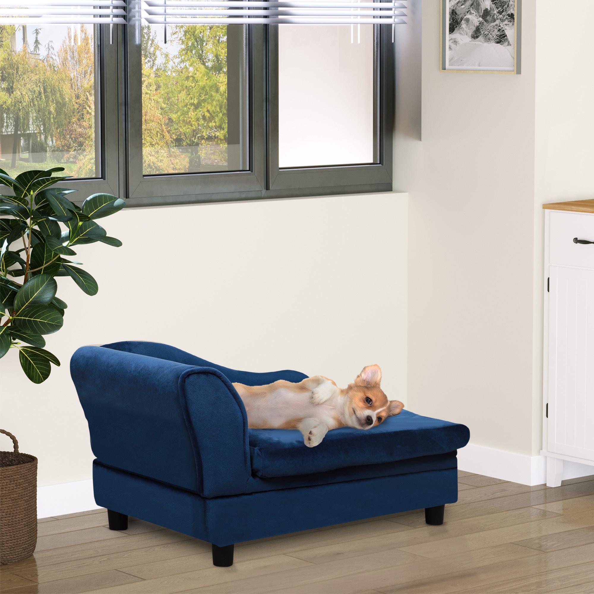 PawHut Luxury Fancy Dog Bed