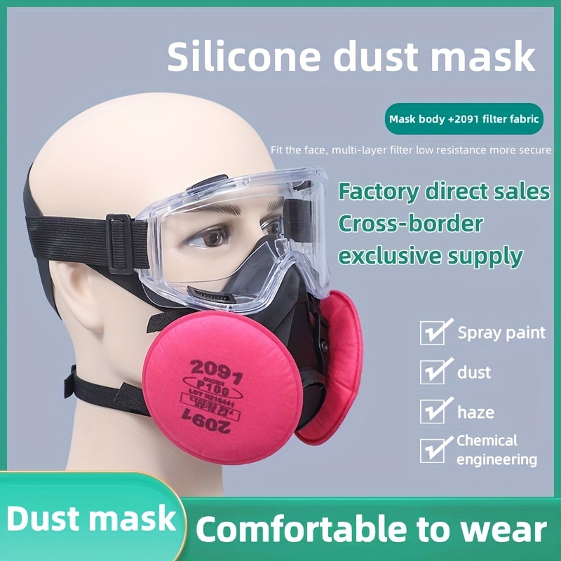 Masque Anti poussière Peinture Pulvérisation Gaz Chimique - Temu Canada