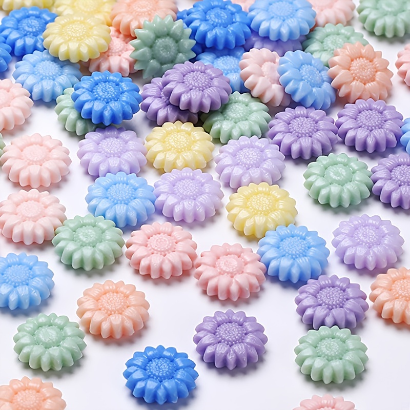 Sunflower Colorful Wax Particles Envelope Decor Wax Beads (E)