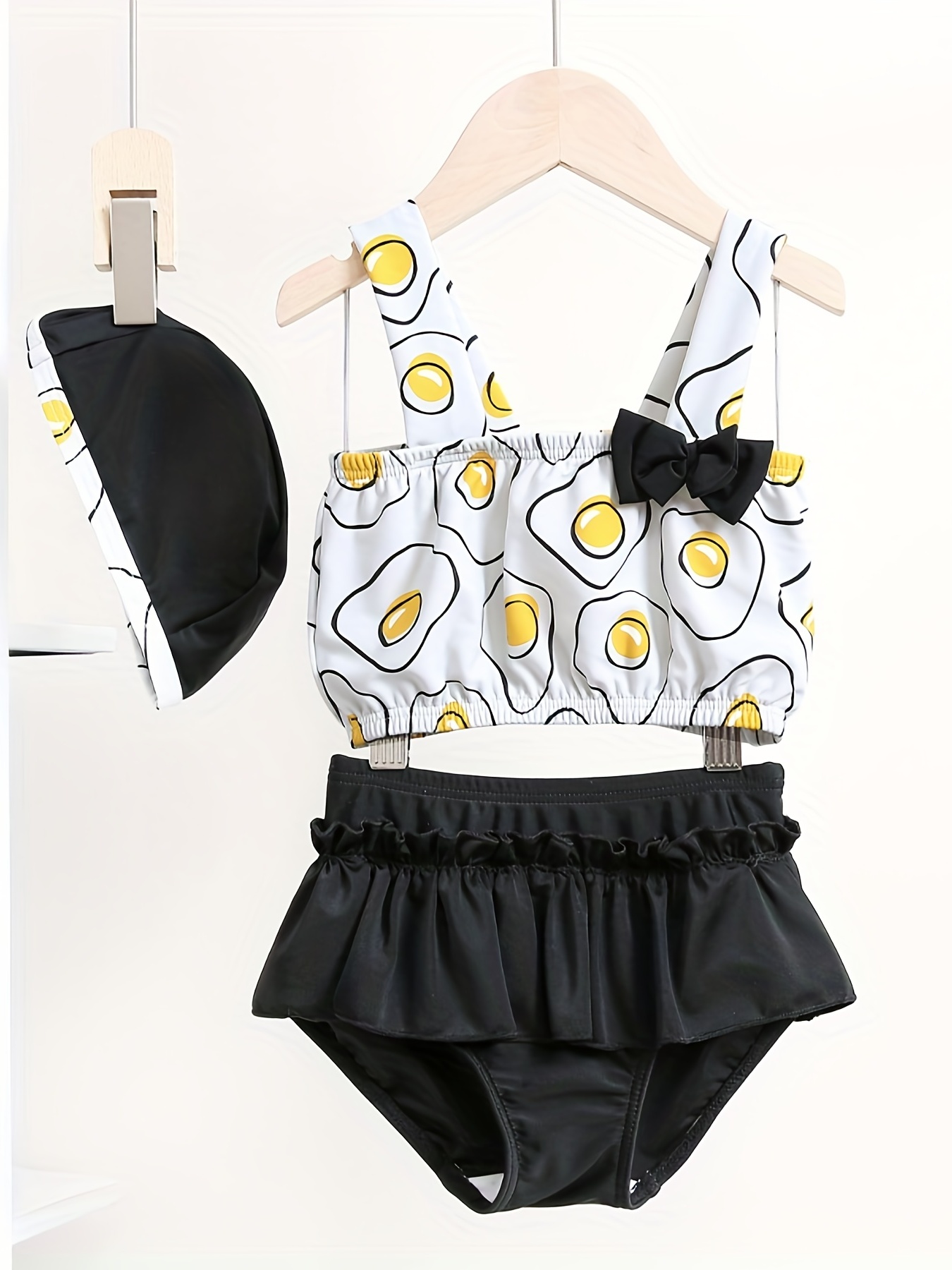 New Fashion Swimsuit For Girls Princess Skirt Style With - Temu