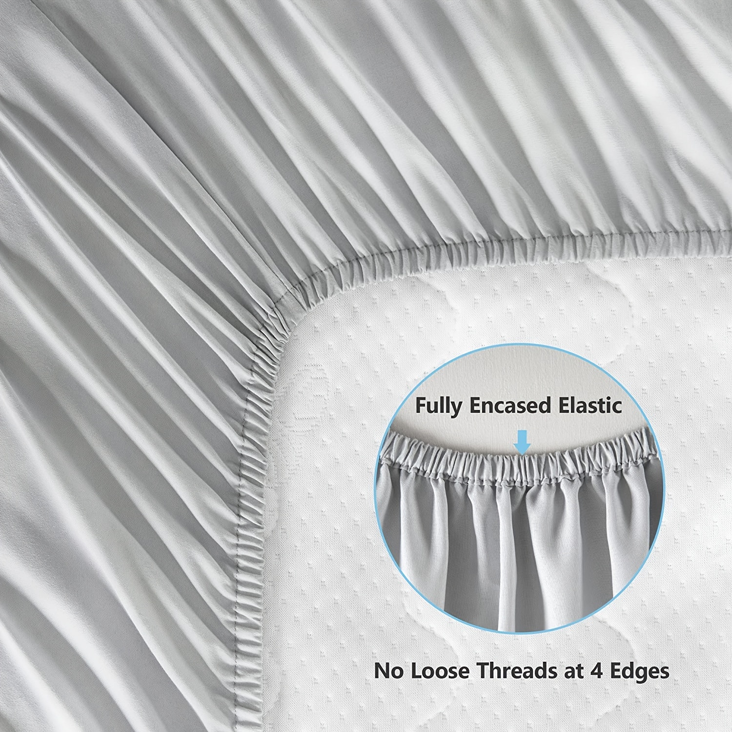 Microfiber Fitted Crib Sheet Set, Soft Toddler Bed Sheets