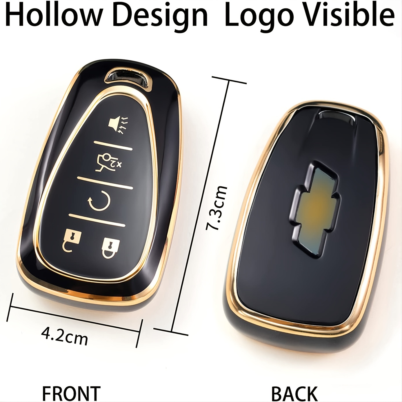 Protect Your Chevy Key Fob With This Soft Tpu Cover - Fits Equinox