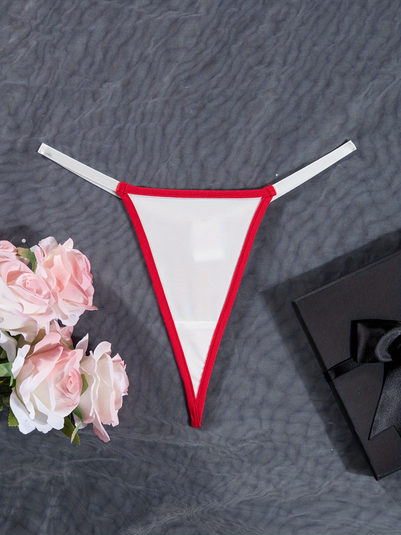 Sexy Nurse Triangle Top & Thong Cosplay Bedroom Costume