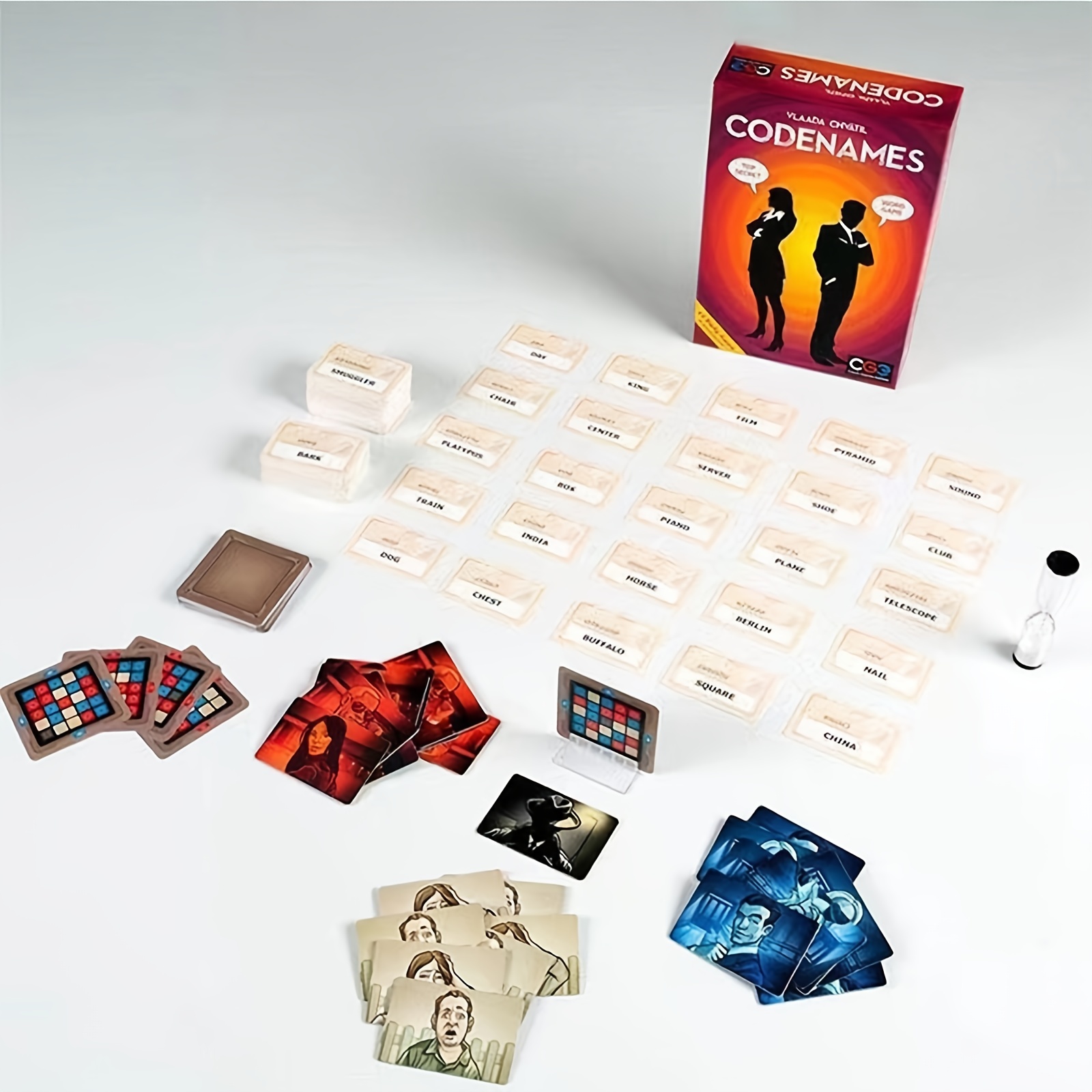 Codename Game, Family Board Game,board Game For Adults And Family ,  Adventure Board Game For For 2 To 8 Players, Average Playtime 15 Minutes,  Christmas Birthday Gift - Toys & Games - Temu
