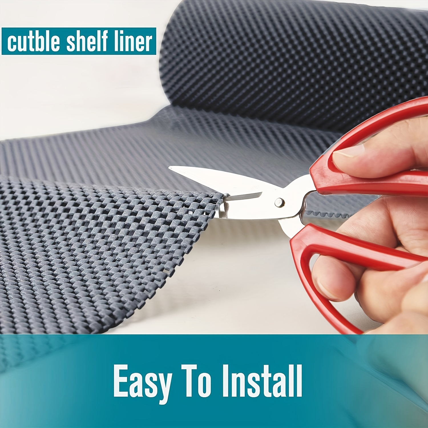 Shelf Liners Drawer Liner for Kitchen Cabinets, Non-Slip Drawer Liners for  Kitchen, Non-Adhesive Cabinet Liner Mat Wire Shelf Liner for Shelves