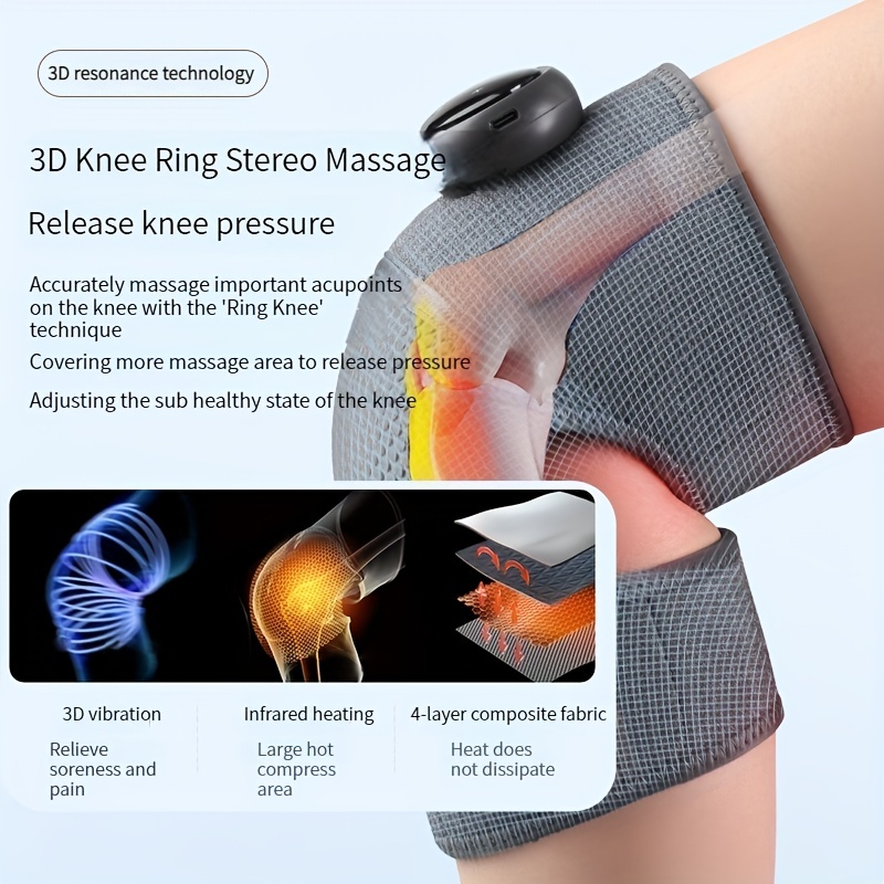 2023 Wireless Electric Shoulder Heating Pad Massager Massage