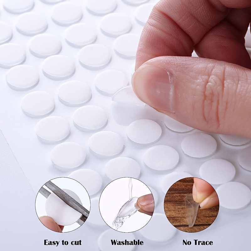 Self Adhesive Dots Heavy Duty Square Adhesive Sticky Back - Temu