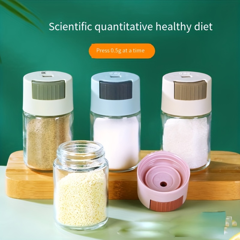 0.5g Seasoning Bottle Salt Pepper Powder Spicy Jar Containers