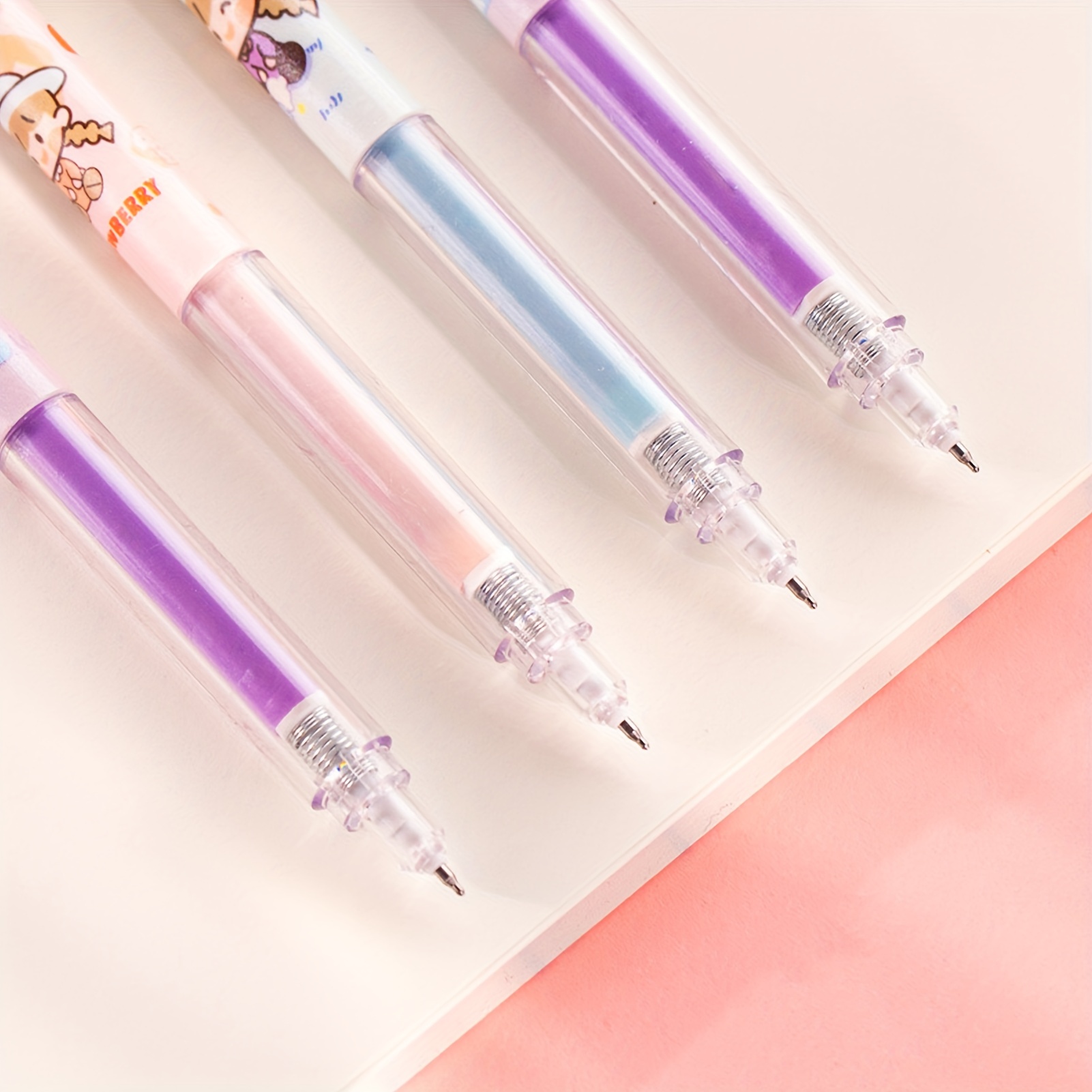 Diy Plastic Beaded Pen Student Handmade Ballpoint Pens - Temu