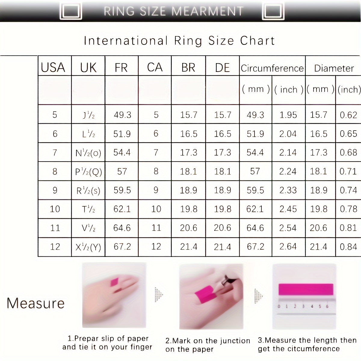Women's 925 Sterling Silver Geometric Rectangle Ring, April Birthstone
