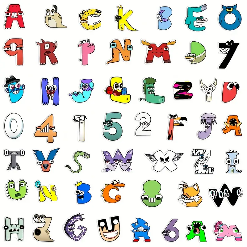 alphabet lore U Sticker for Sale by MohammedMJ