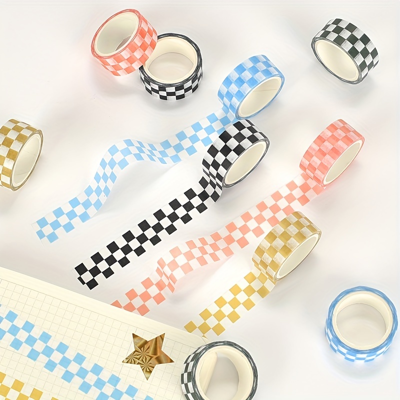 6 Roll Cute Washi Tape Set DIY Masking Tape Stickers School