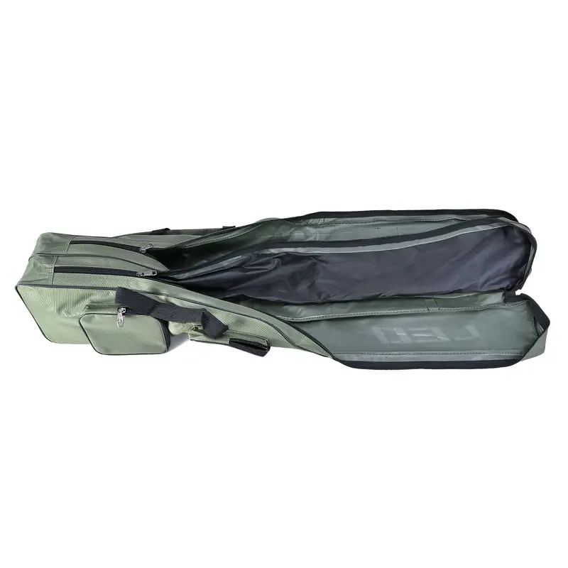 Two Layer 130cm Fishing Rod Reel Bag Fishing Pole Gear Tackle Tool Carry  Case Carrier Travel Bag Storage Bag Organizer Fishing Cover Bag
