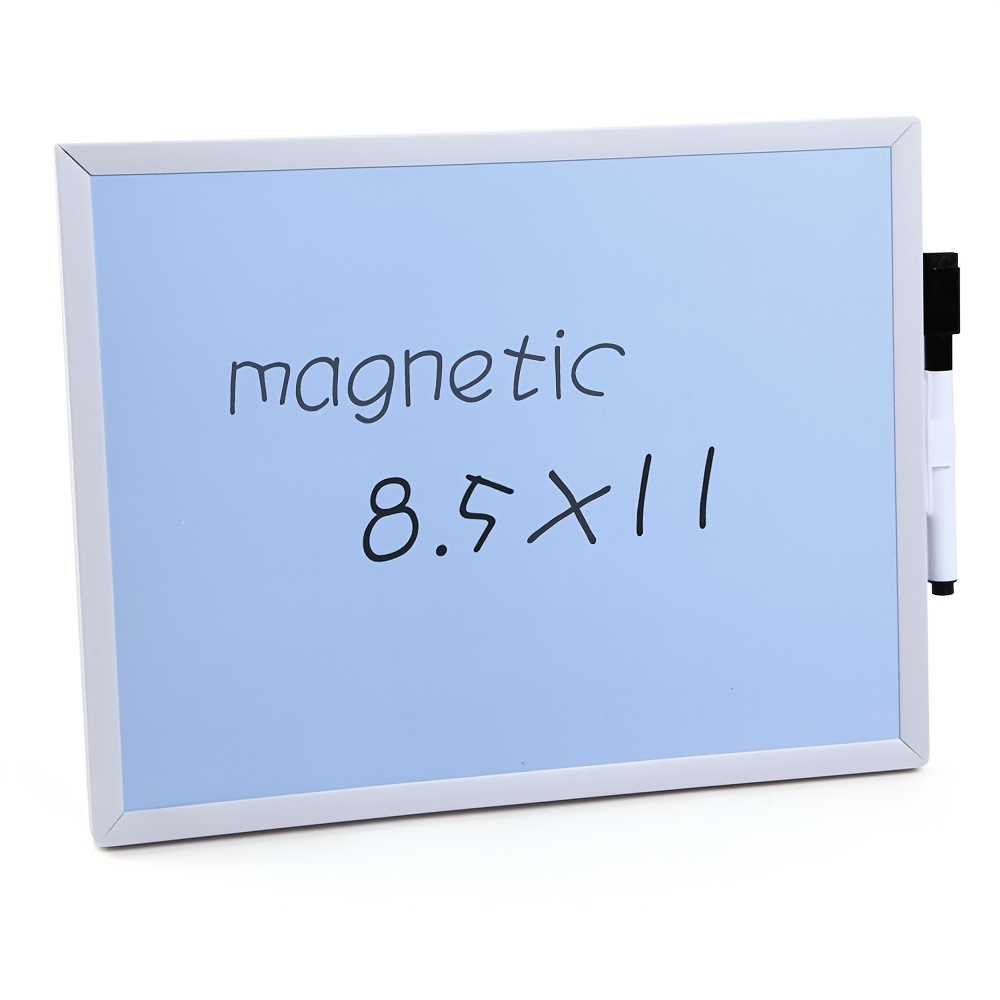 Piccola e sottile lavagna magnetica con penna da frigorifero