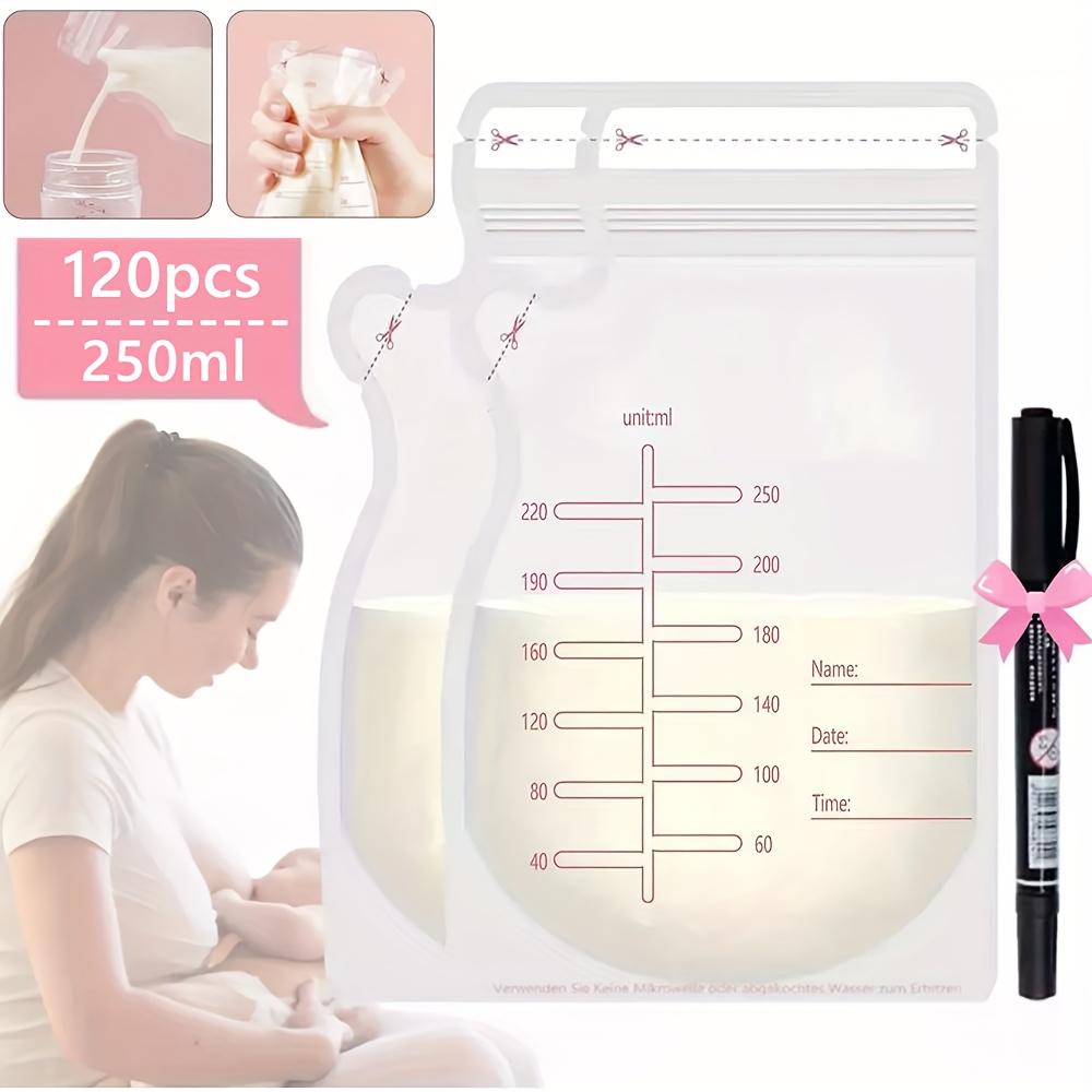 Breastmilk Storage Bags Breast Milk Storing Bags Bpa Free - Temu