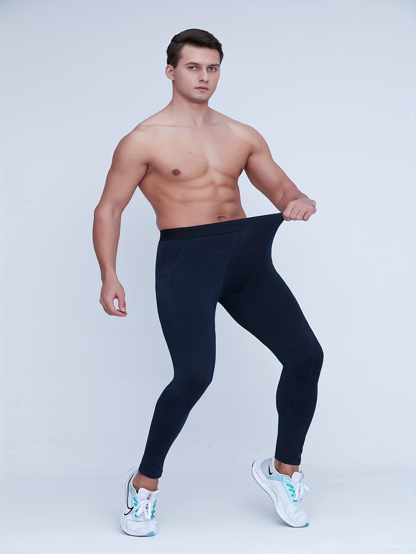 Ropa Deportiva Para Hombre de Gimnasio Leggins Para Correr