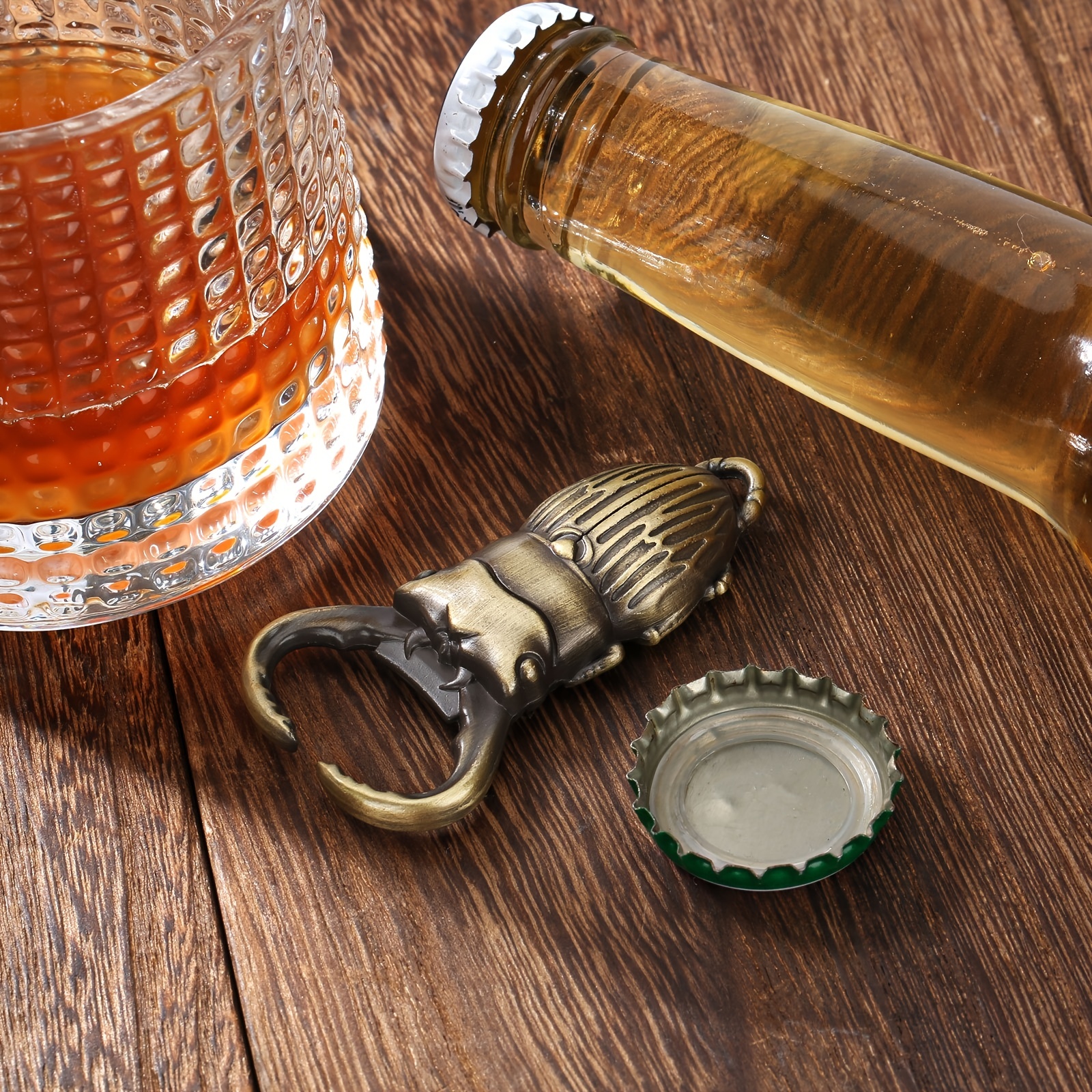 Beetle-shaped Beer Bottle Opener, Beer Gifts For Men Women Dad Son