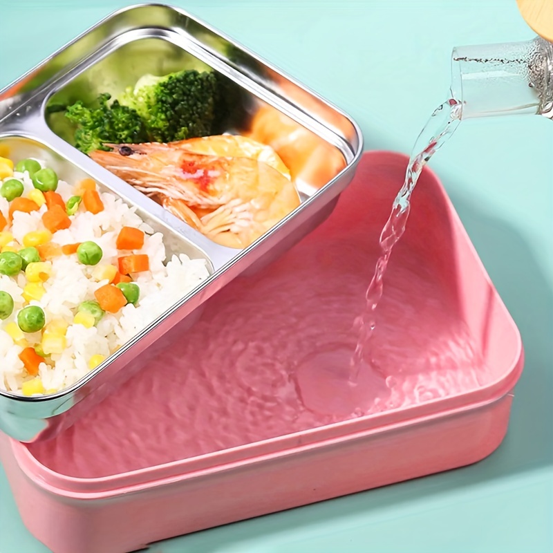 Stainless Steel Square Shaped Lunch box