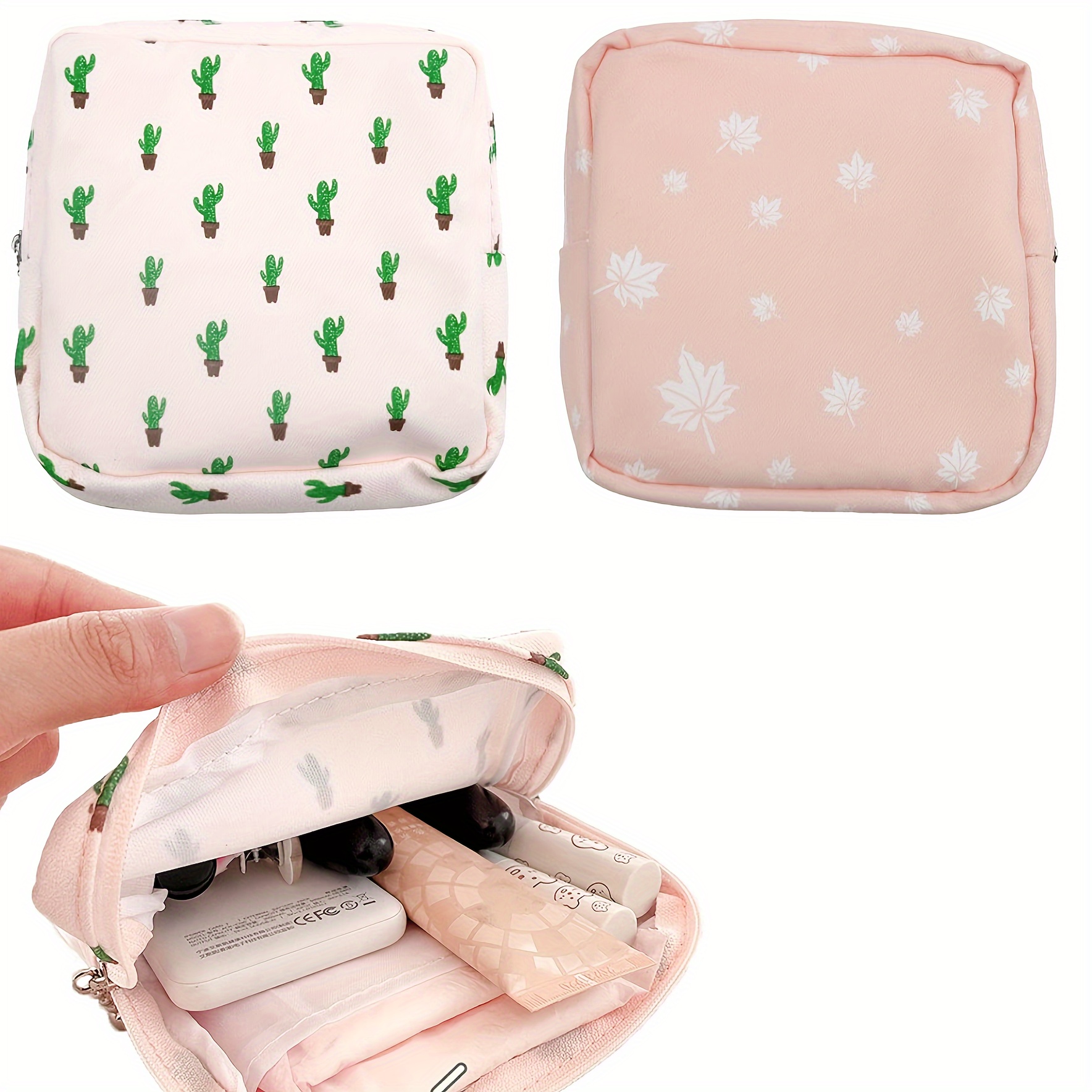 Leopard Skin Pattern,Period Pouch Portable,Tampon Storage Bag,Tampon Holder  for Purse Feminine Product Organizer : Health & Household 