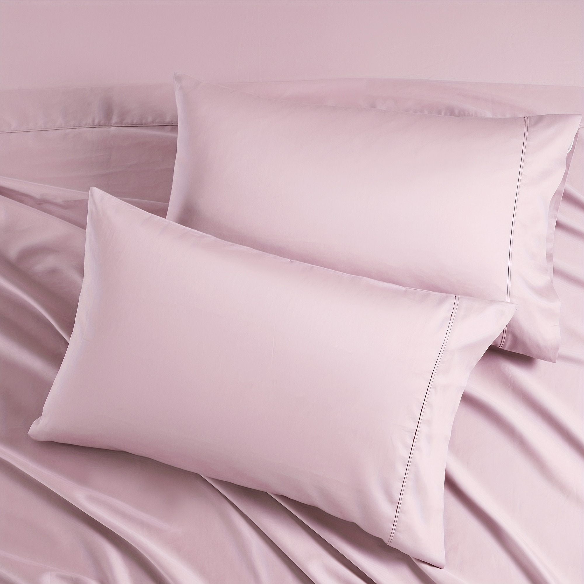 Soft Breathable Cotton Pillowcases 400 Count Solid Color - Temu