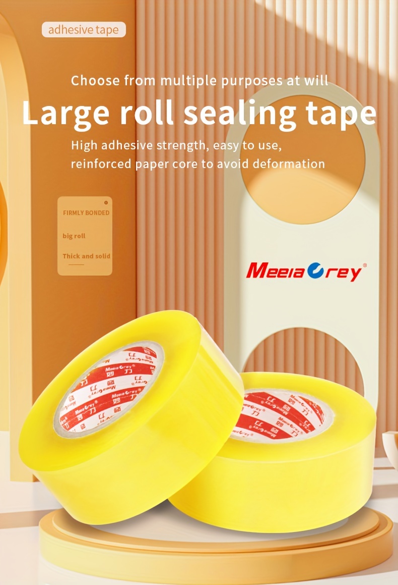 Economic Pack Transparent Sealing Tape Express Packaging - Temu Philippines