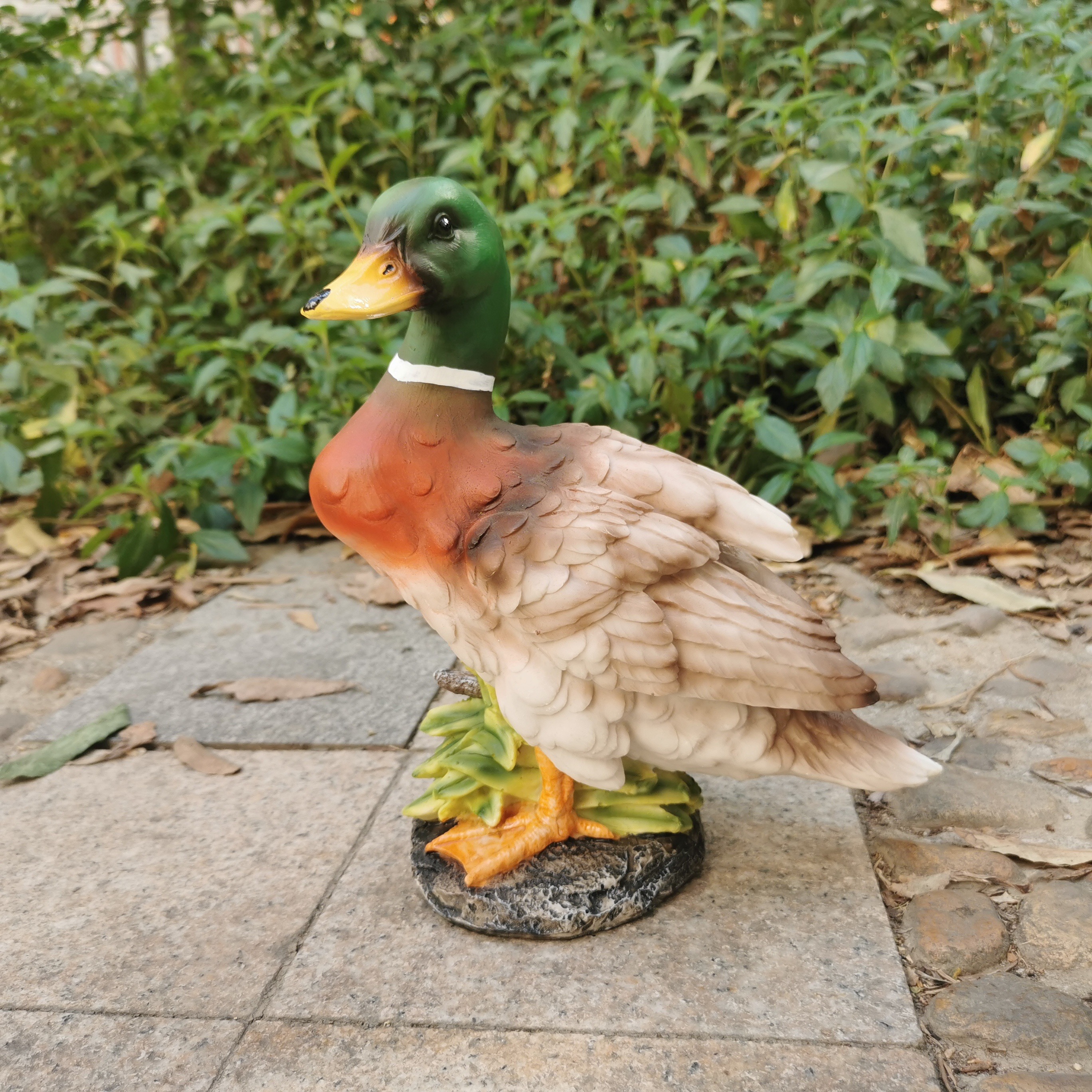 KFDDRN Statue amusante de canard Doigt d'honneur - Cadeau de