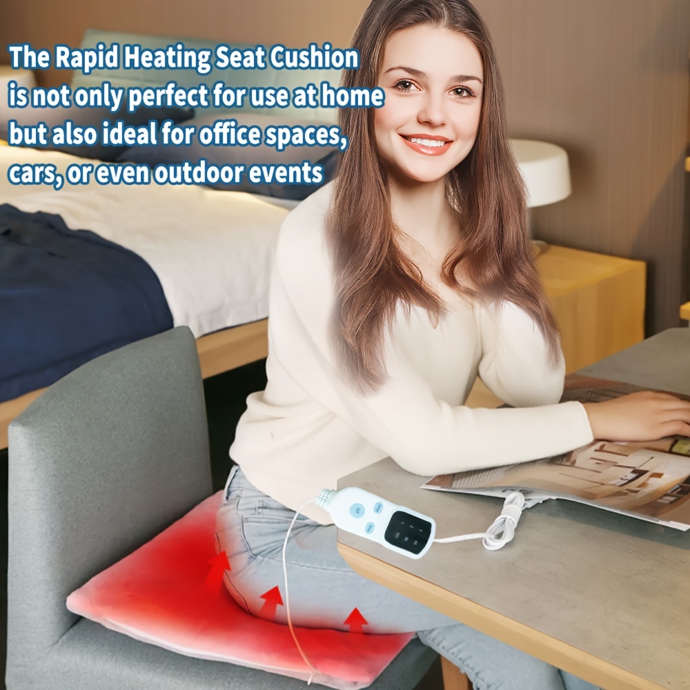 Heated Seat Pad Office Chair, Heated Seat Cushion Office