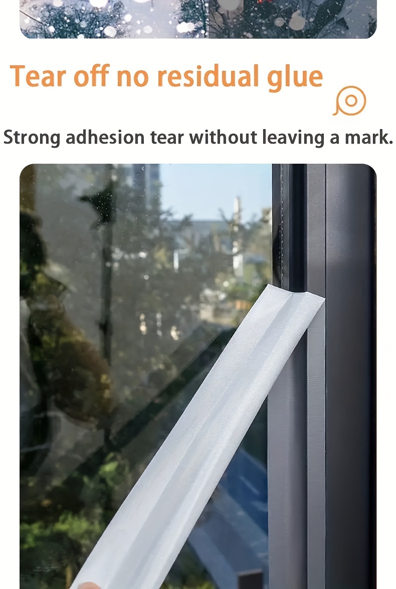 1 Rolle Winddichtes Fensterband Fensterabdichtung Hohe - Temu Germany