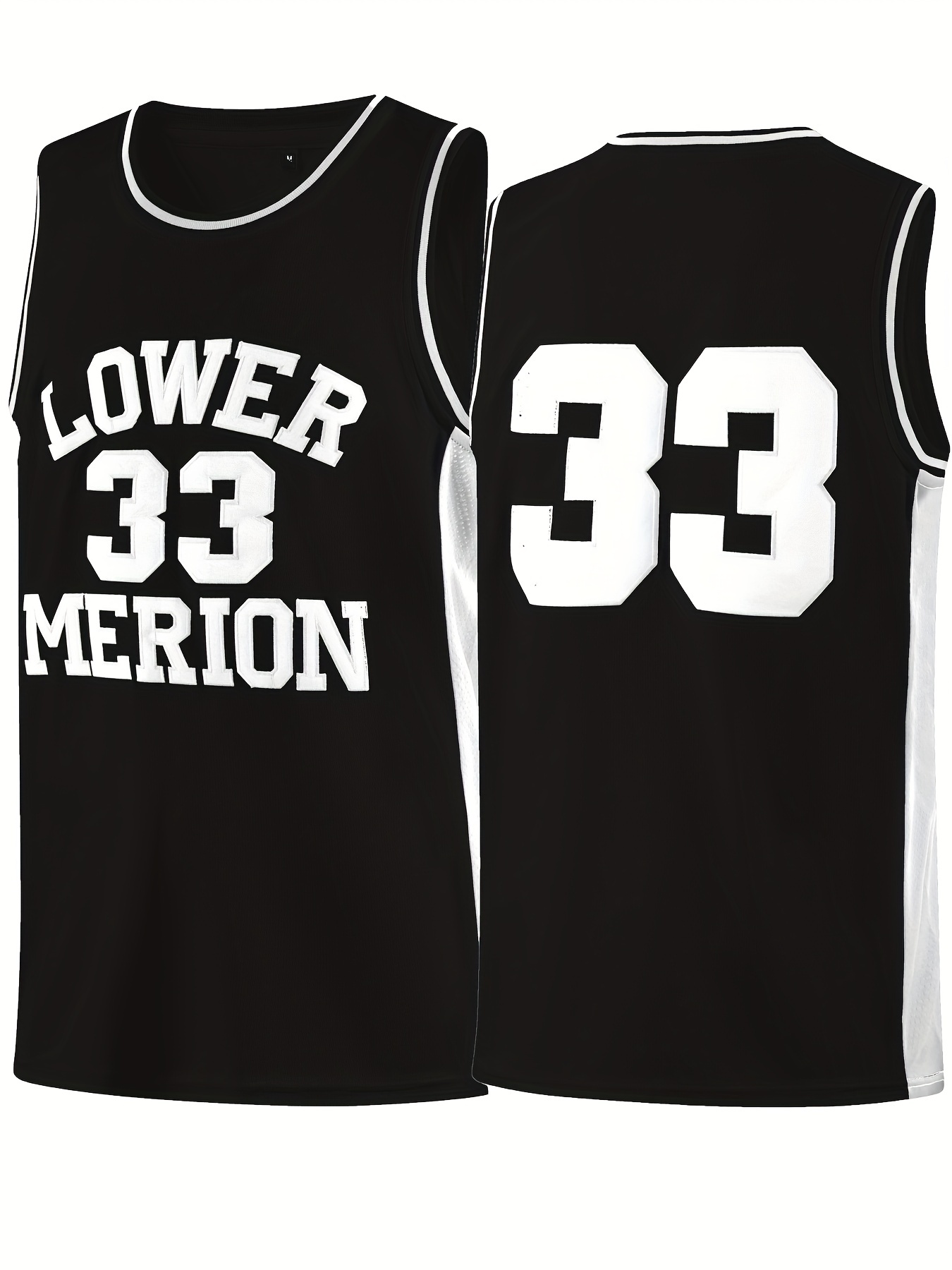 Lower Merion High School #33 Mamba Men's Vintage Sleeveless Basketball  Jersey With Breathable Embroidery For Training And Competition - Temu