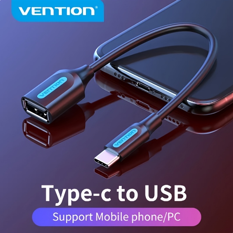 Baseus – adaptateur USB 3.1 OTG Type C vers USB femelle