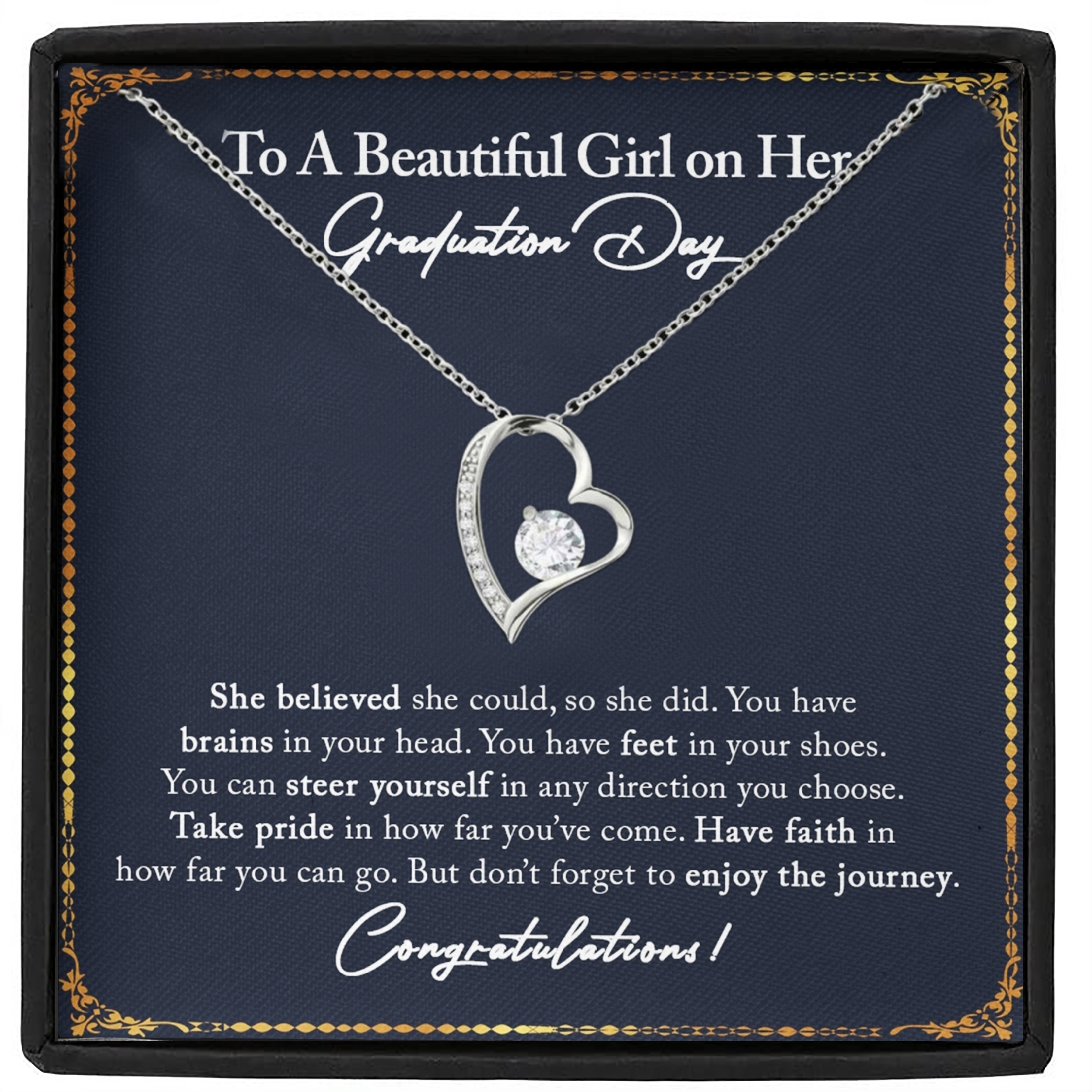 2023 Graduation Gifts For Girls Love Heart Pendant Necklace - Temu