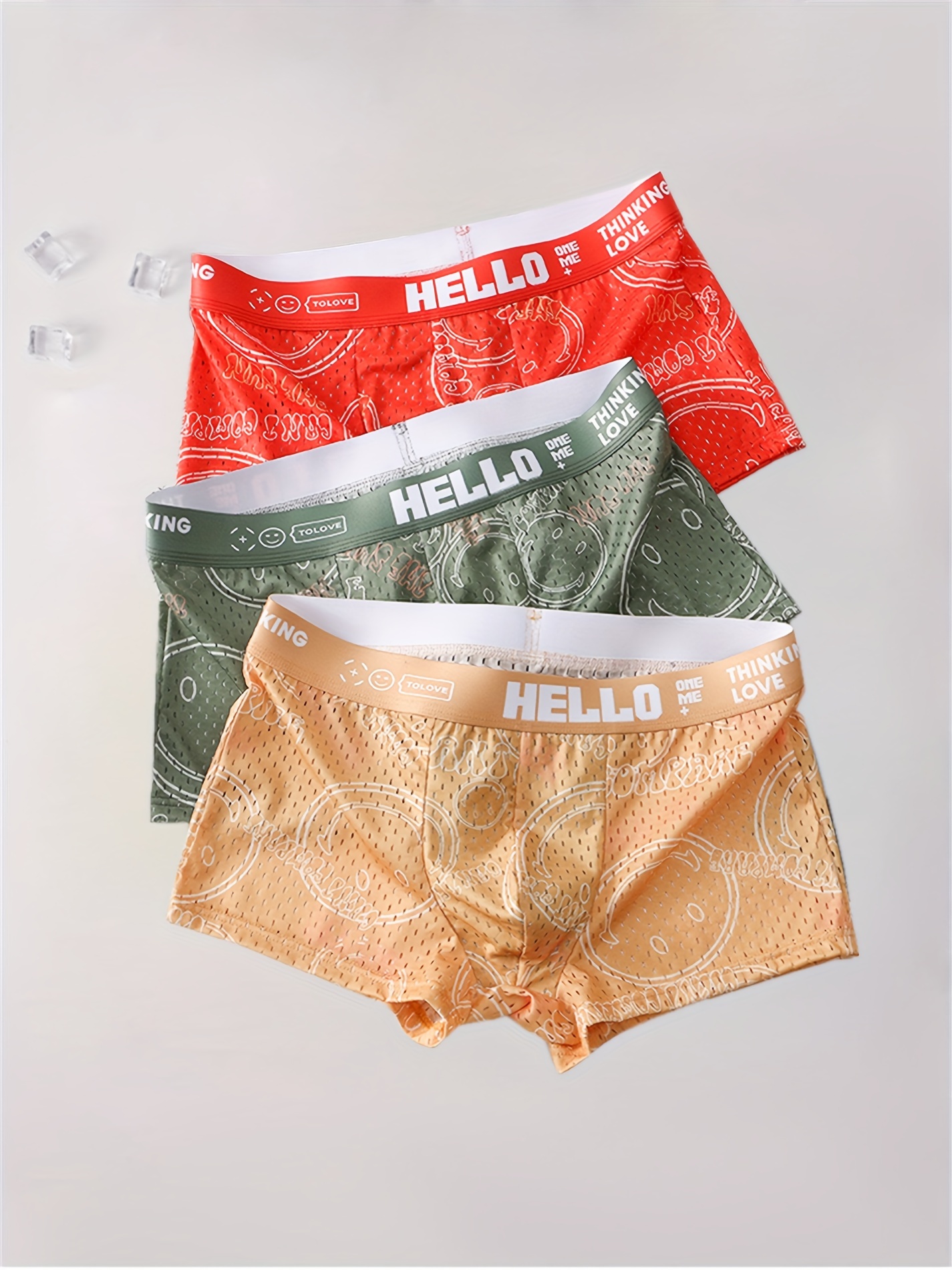 Ethika Boxer Briefsmen's Cotton Boxer Briefs 5-pack - Comfortable  Low-waist Underwear