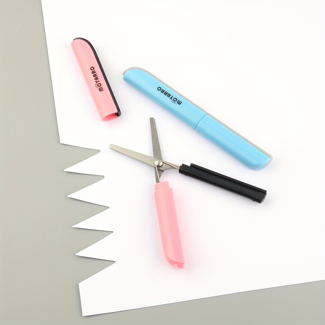 MOTARRO Foldable Scissors - Blue / Pink