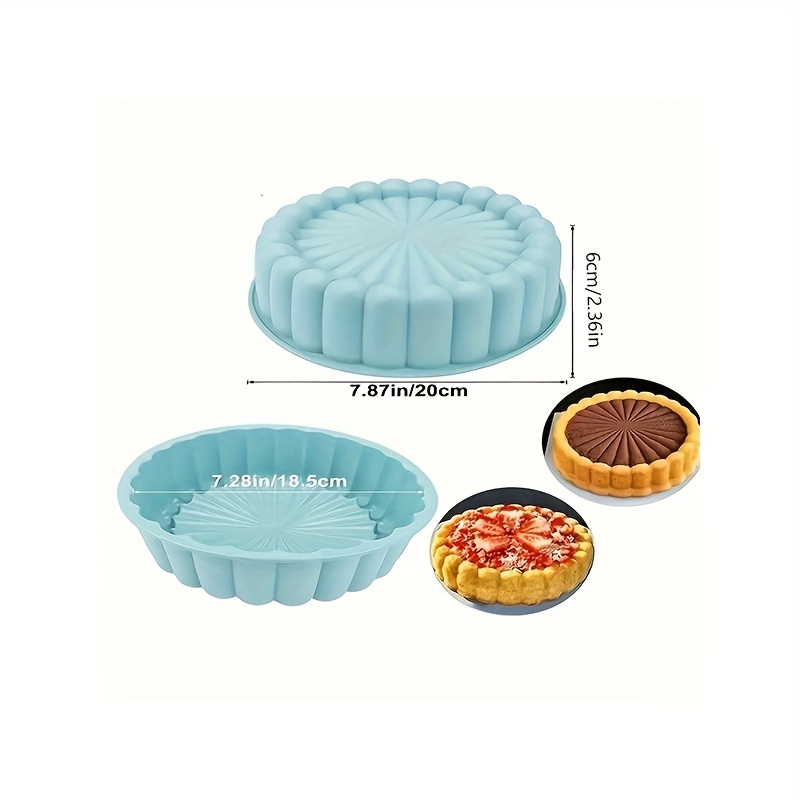 Round Flower Shaped Cake Pan, Silicone Baking Cake Mold, Vintage Baking Pan,  Oven Accessories, Baking Tools, Kitchen Gadgets, Kitchen Accessories - Temu
