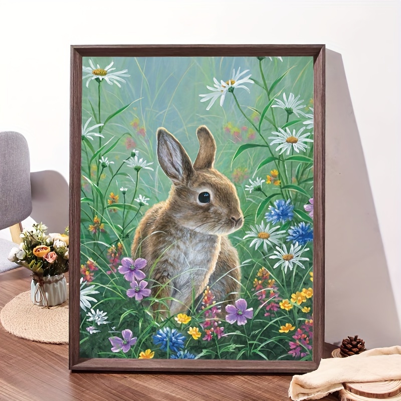 Angel with a Rabbit From Artibalta - Diamond Painting - Kits