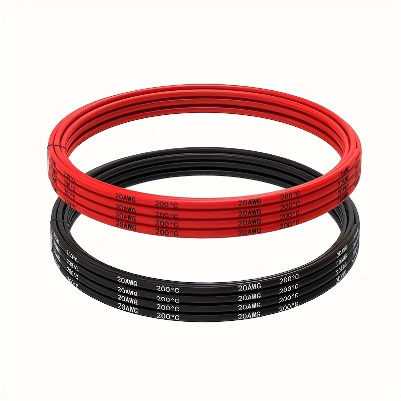 Electrical Wire 14 16 18 Awg Silicone Wire Hook Wire Cable - Temu