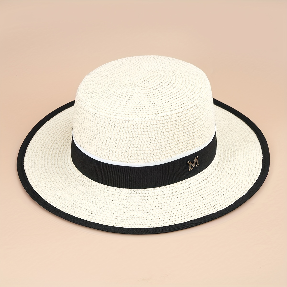 Classic Sunshade Straw Hat Outdoor Beach Seaside Hat Men Women