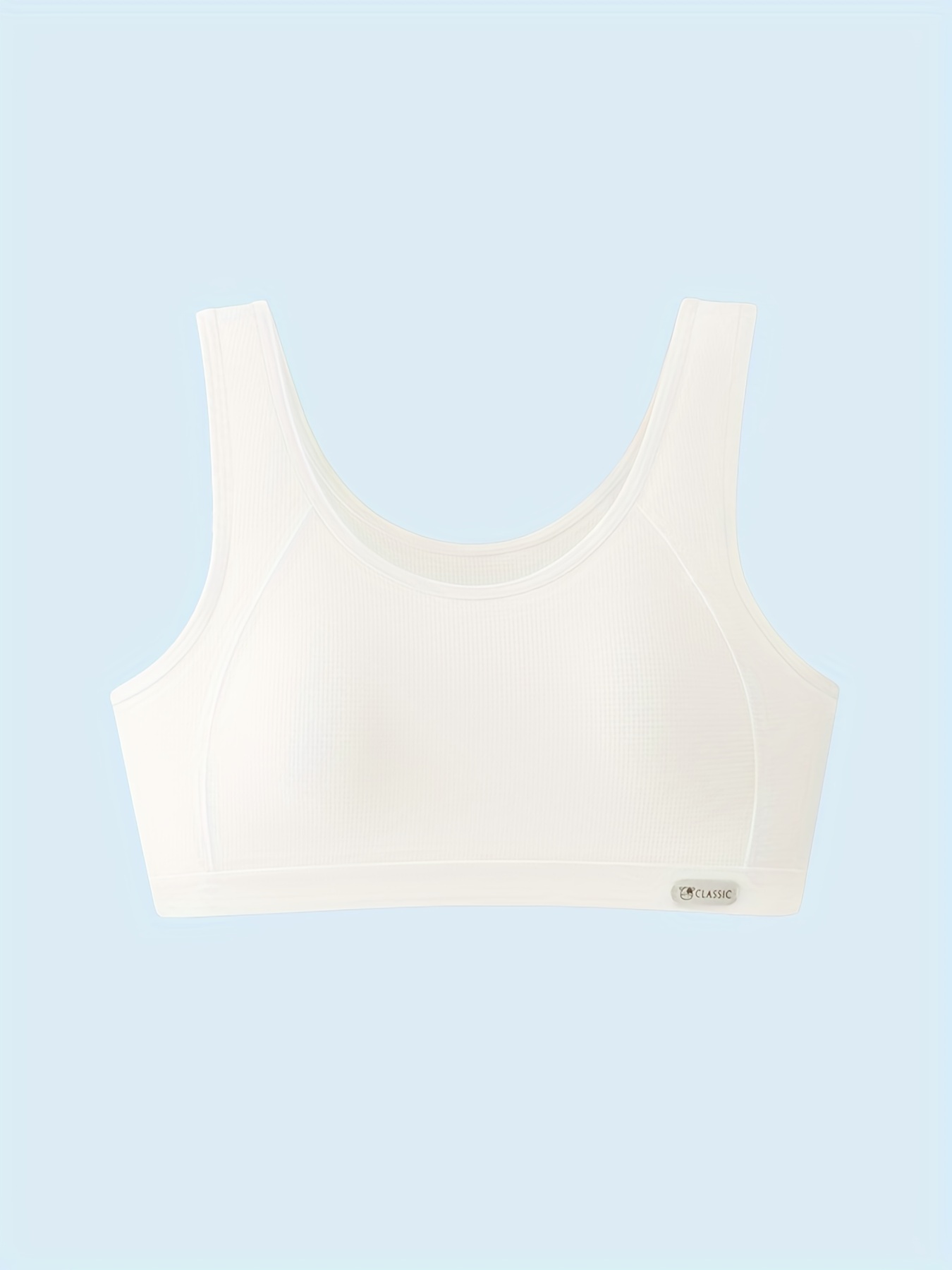 Girls Stretch Bras Comfortable Soft Bralette Underwear - Temu