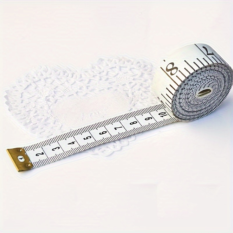 Metric Measure Tape Vinyl Silver Rulers: The Perfect Sewing - Temu