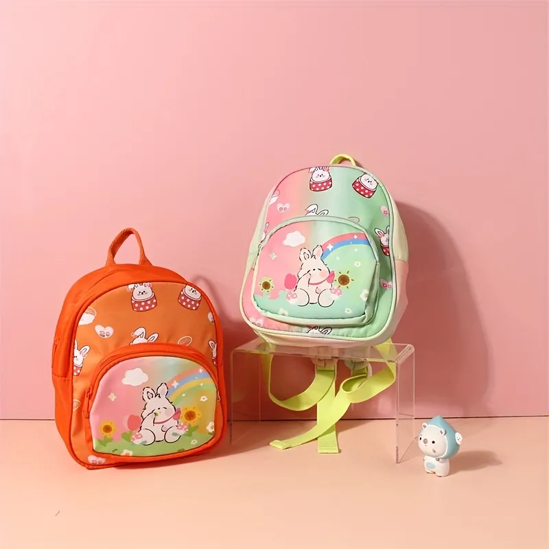 Bunny Backpack, Toddler Backpack, Fur, Easter