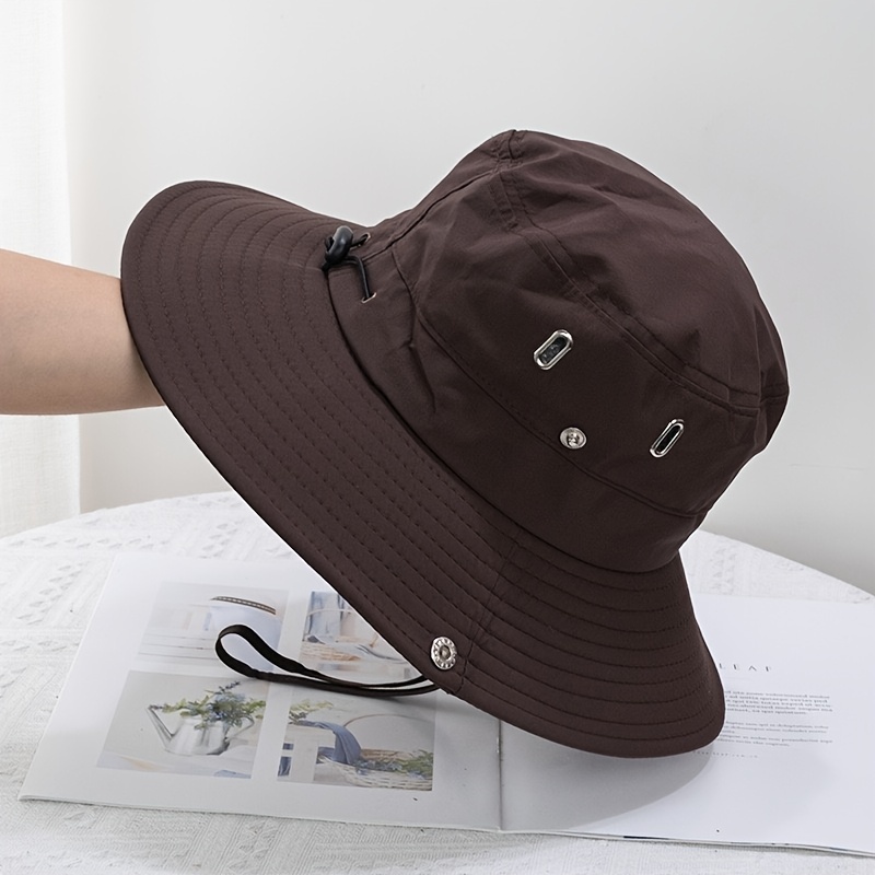 Classic Fishing Hat GOER-TEX Outdoor Sun Protection Sport Baseball Cap  Adjustable Fishermen Hat Breathable Sunshade