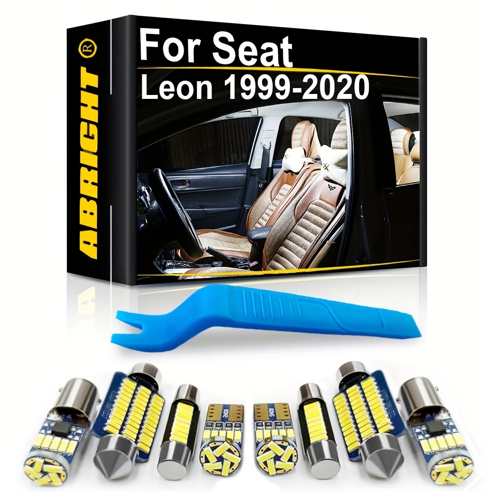 Abright Car Interior Led Light Canbus Seat Leon Mk2 Mk3 Mk1 - Temu