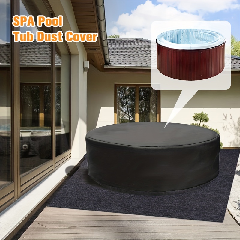 DUSTPROO - Couverture étanche et anti-poussière pour baignoire, spa,  piscine intérieure et extérieure