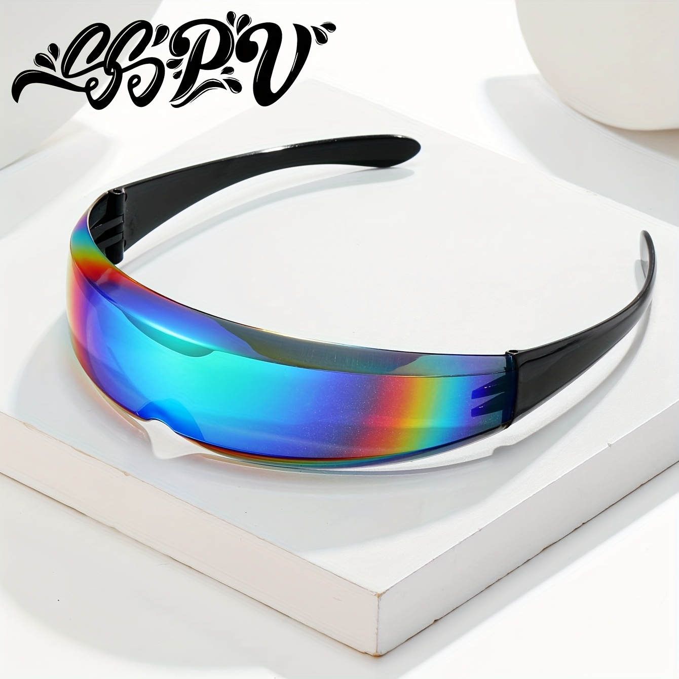 Gafas LED, gafas luminosas LED para fiesta Cyberpunk, lentes iluminadas  para Halloween