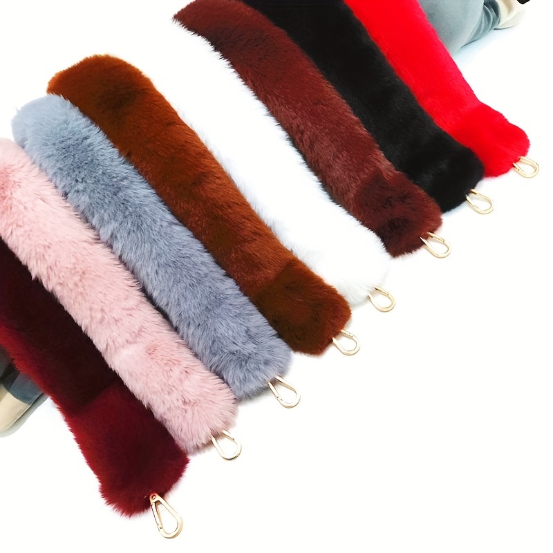 Fur purse strap online